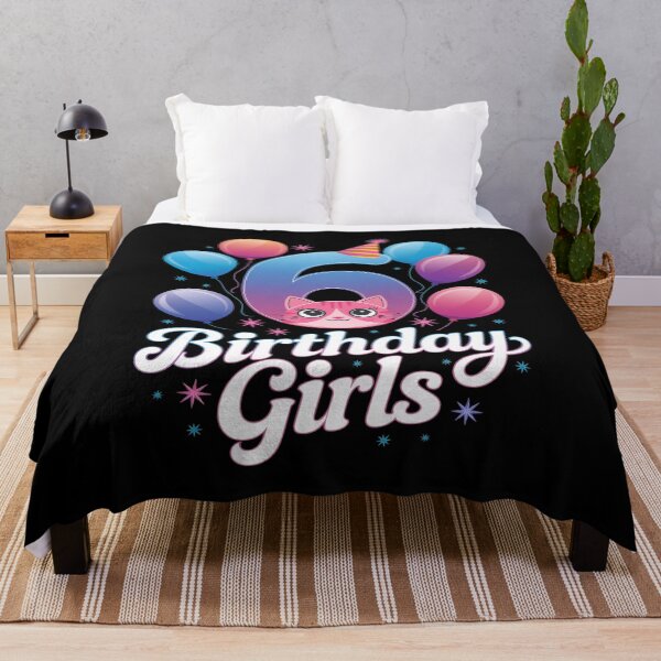 Item preview, Kids 6th Birthday Girl Level 6 Gamer 6 Year Video Game Party designed and sold by MythWoot.