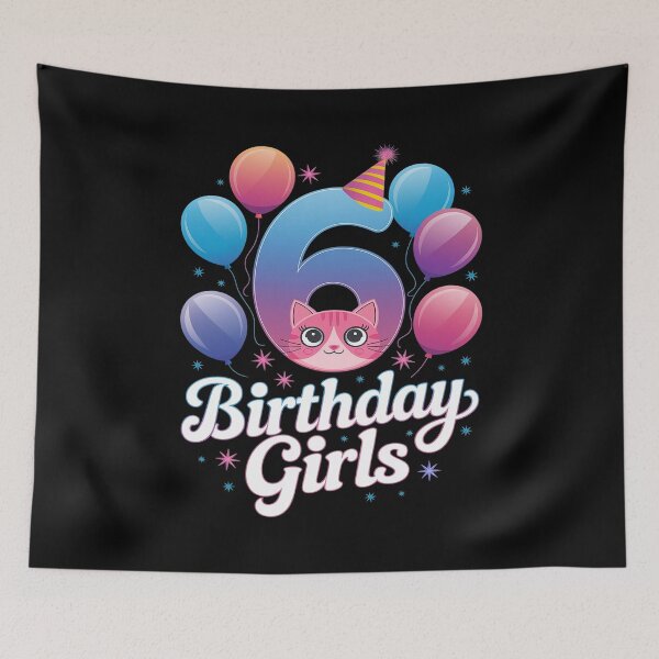Item preview, Kids 6th Birthday Girl Level 6 Gamer 6 Year Video Game Party  designed and sold by MythWoot.