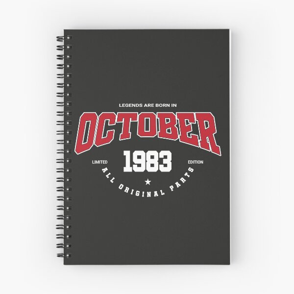 Item preview, October legends 1983 designed and sold by HB Shirts.