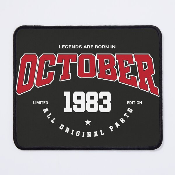 Item preview, October legends 1983 designed and sold by HB Shirts.