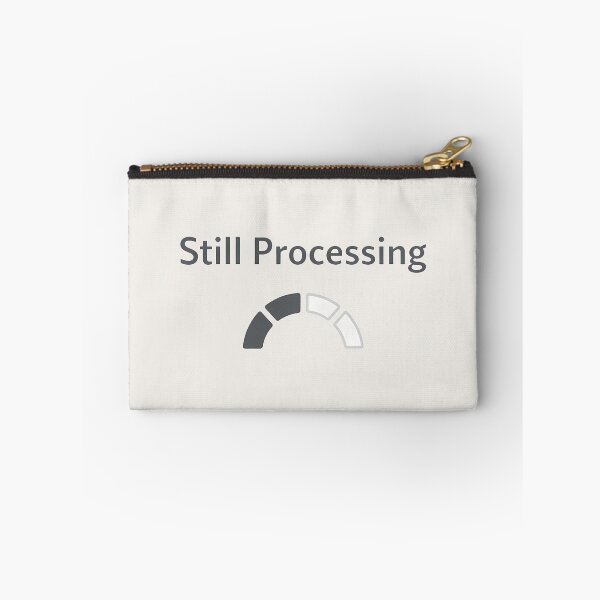 Item preview, Still Processing Minimalist Abstract State Design designed and sold by Ombrya.