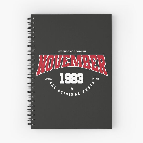 Item preview, November legends 1983 designed and sold by HB Shirts.