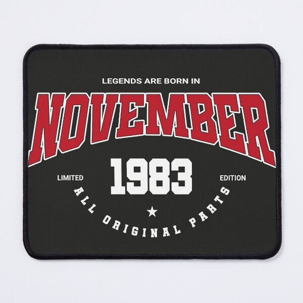 Item preview, November legends 1983 designed and sold by HB Shirts.