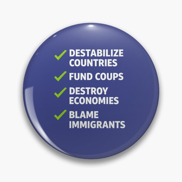 Item preview, Destabilize Countries Checklist – Political Satire Design designed and sold by ys96.