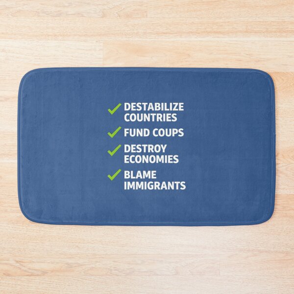 Item preview, Destabilize Countries Checklist – Political Satire Design designed and sold by ys96.