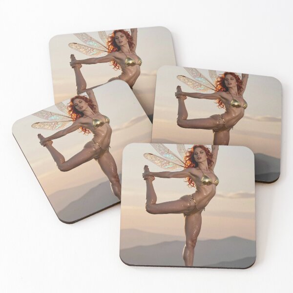 Item preview, Redhead fairy gold bikini mountain balance designed and sold by CathryneDelamort.