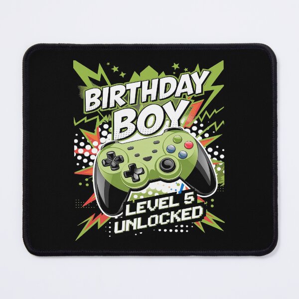 Artikelvorschau, Level 5 freigeschaltet Videospiel 5. Geburtstag Jungen5 entworfen und verkauft von PowAcademy.