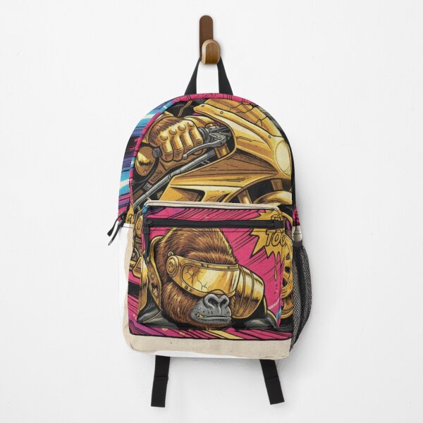 Item preview, Golden Grime: Gorilla Speedster – 80s Retro Burn designed and sold by KawisStarr.