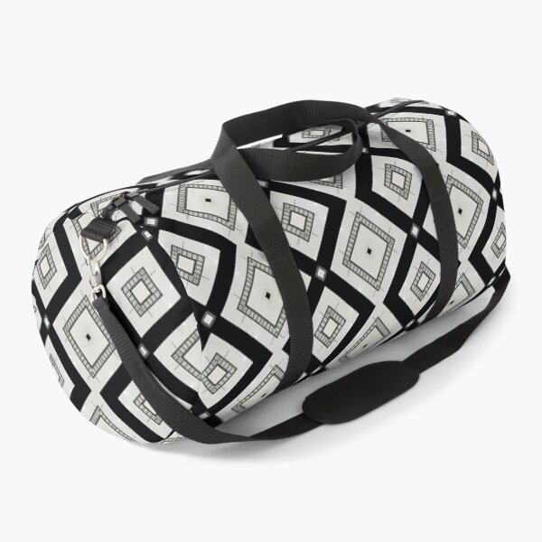 Item preview, Retro Film Graphic Tile Pattern – Black & Ivory Vintage Micro Design designed and sold by Ilikeiwantilove.