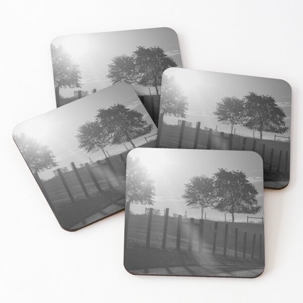 Item preview, Fencepost Shadows BW designed and sold by Jim Love.