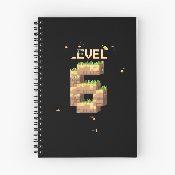 Item preview, Level 6 Unlocked 6th Birthday Gamer Pixel Video Game Party  designed and sold by PowAcademy.