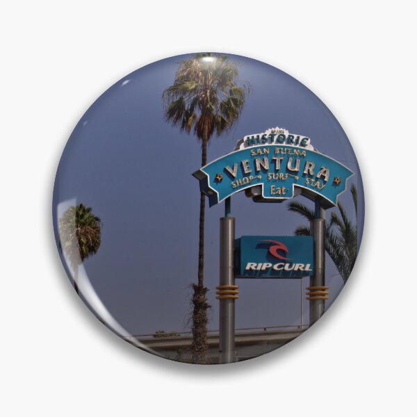 Item preview, Retro Roadside Charm: Ventura's Coastal Welcome designed and sold by Armadillo222.