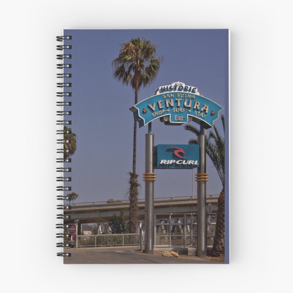 Item preview, Retro Roadside Charm: Ventura's Coastal Welcome designed and sold by Armadillo222.