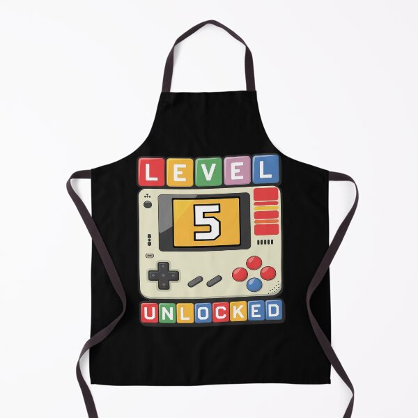 Item preview, Level 5 Unlocked 5th Birthday Video Game 5 Year Old  designed and sold by MythWoot.