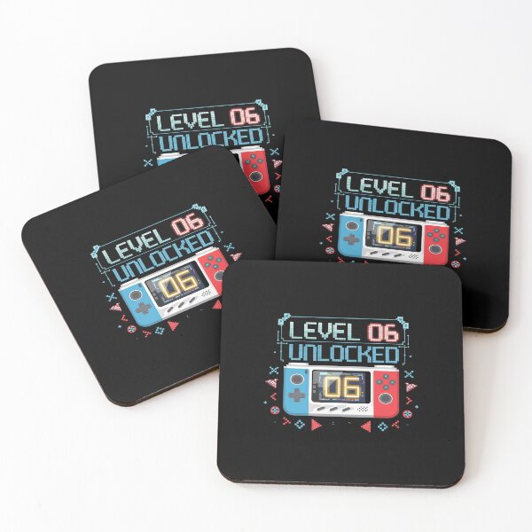 Item preview, Level 6 Unlocked Gamer 6th Birthday Video Game Boys  designed and sold by AquaKiev.