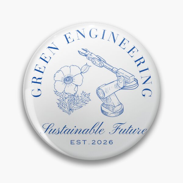 Item preview, Green Engineering Sustainable Future Design 2026 designed and sold by aron_QuoTee.