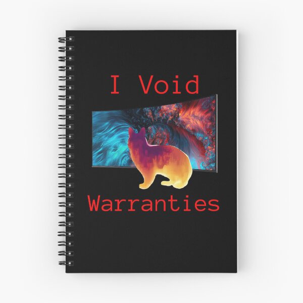 Item preview, I Void Warranties Funny Cat Tech Shirt. designed and sold by TBWCREATIONS.