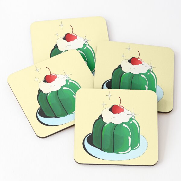 Item preview, Green Jelly with a Cherry on Top designed and sold by cozypersimmon.