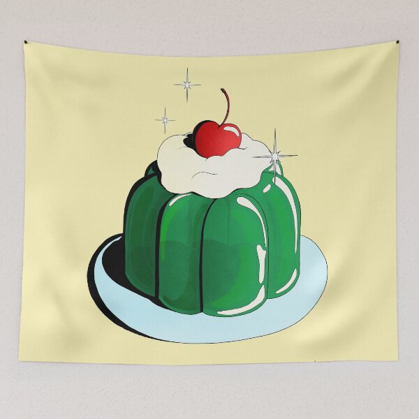 Item preview, Green Jelly with a Cherry on Top designed and sold by cozypersimmon.