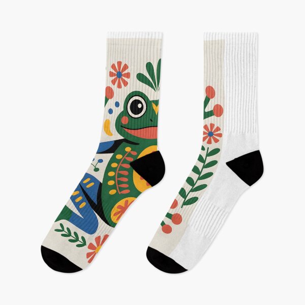 Item preview, Sana Sana Colita De Rana – Mexican Folk Frog Art designed and sold by Viktorio Art Shop.