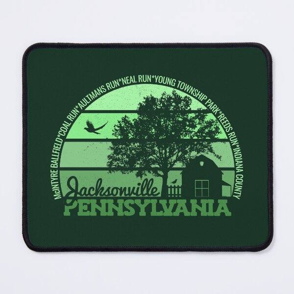Item preview, Jacksonville Pennsylvania Sunset Retro Vintage Local Pride Logo designed and sold by CRHPOD20.