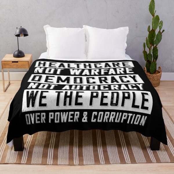 Item preview, Healthcare, Democracy, People - Anti-war designed and sold by jitterfly.