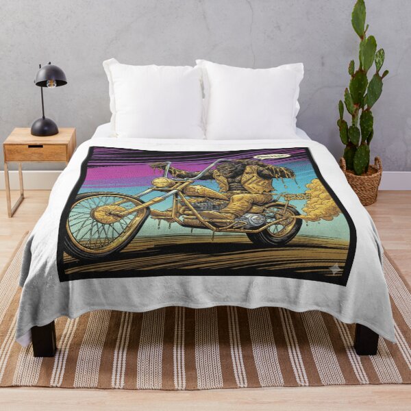 Item preview, Golden 80: Wolf Rider – Midnight Chopper Madness designed and sold by KawisStarr.