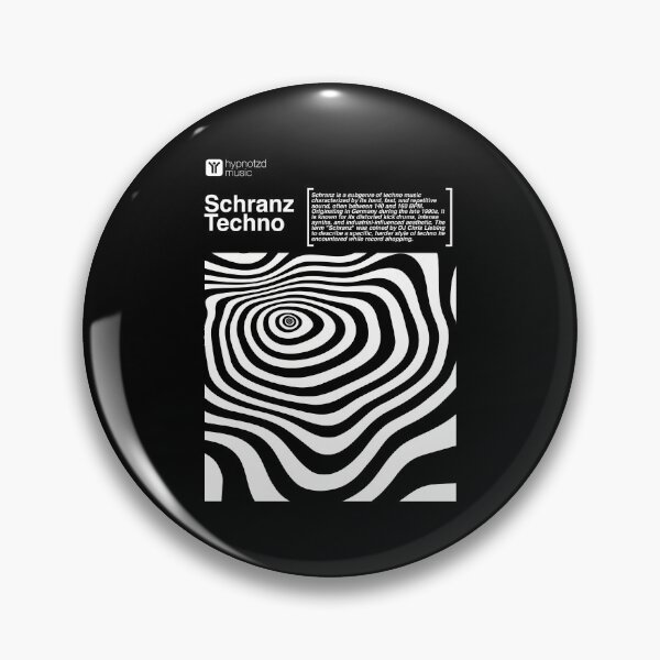 Item preview, Schranz Techno – Optical illusion Mesh Design for Underground Ravers designed and sold by paulo silveira.