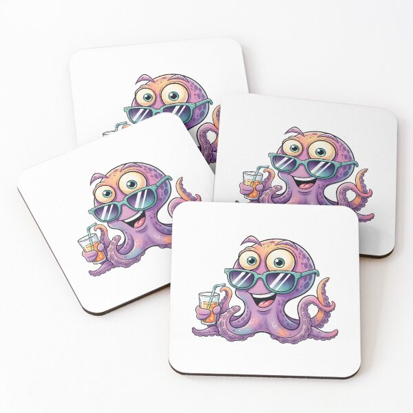 Item preview, Cool Octopus Summer Vibes designed and sold by aaljone007.