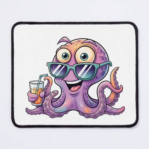 Item preview, Cool Octopus Summer Vibes designed and sold by aaljone007.