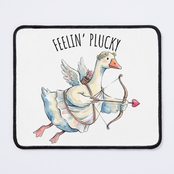 Item preview, Feelin' Plucky Cupid Goose Valentine's Day designed and sold by MTJ-Mushrooms.