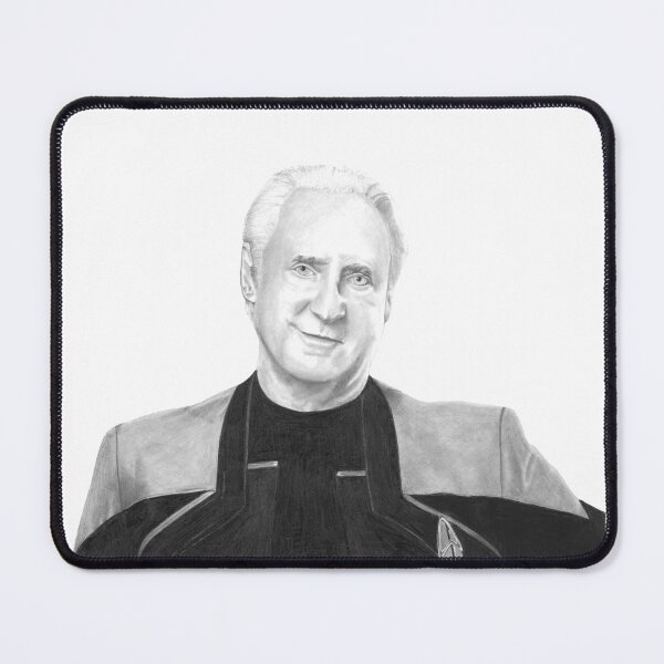 Item preview, Brent Spiner as Data, Hand Drawn Portrait. designed and sold by Fitzartist-US.