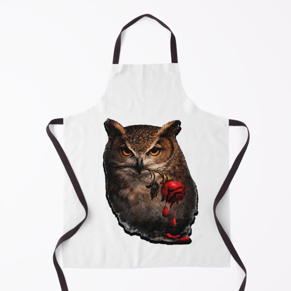 Item preview, Dark Owl Holding a Wilted Rose, Anti Valentine designed and sold by Ach&Koor.