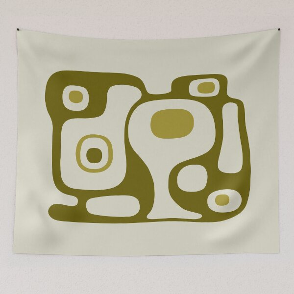 Item preview, Mid Century Modern Minimalist Abstraction 161 designed and sold by tonymagnerart.