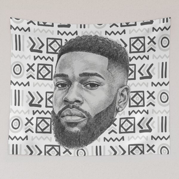 Item preview, Tayc bogolan drawing designed and sold by Wolagno.