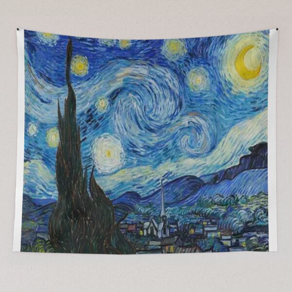 Item preview, starry night colorful abstract design designed and sold by SmashingDeals.
