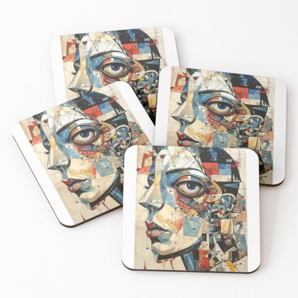 Item preview, illustration of abstract woman art designed and sold by PatyEmiko.