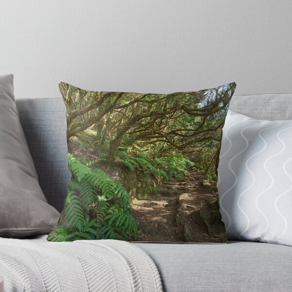 Item preview, Mossy Forest Path – Lush Green Nature Photography designed and sold by Imagerisium.