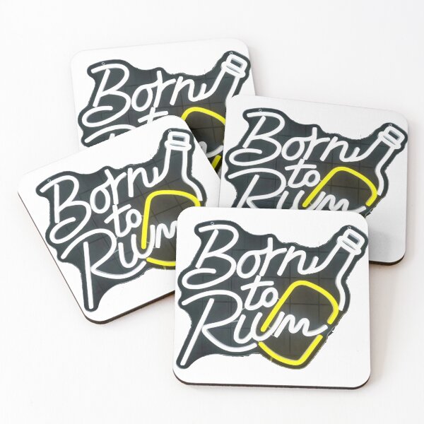 Item preview, Born To Rum designed and sold by LetsGlowCrazy.