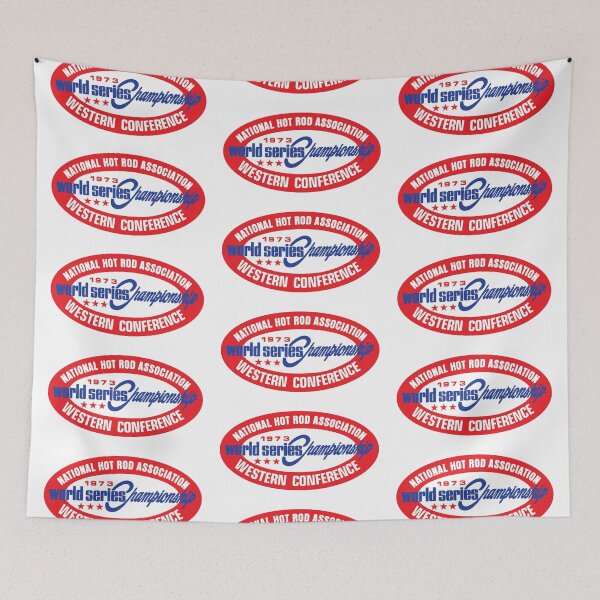 Item preview, Vintage 1973 World Series Champs Western Conference Drag racing designed and sold by retropetrol.