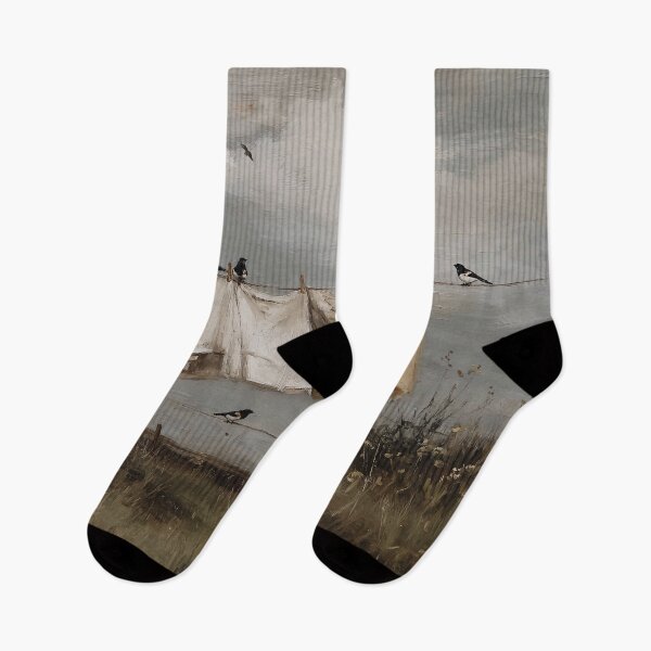 Item preview, Birds Perched on Clothesline designed and sold by lautir.