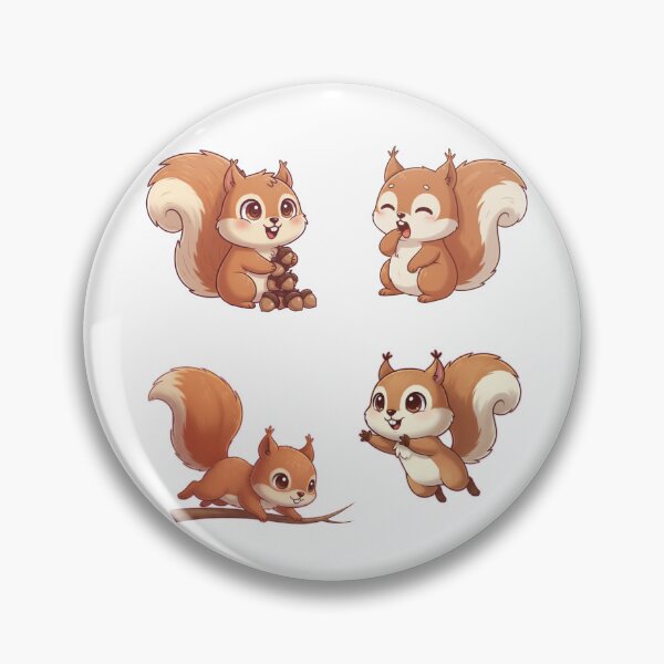 Item preview, Baby Squirrel - Cute Animal Set designed and sold by ArttiemStudio.