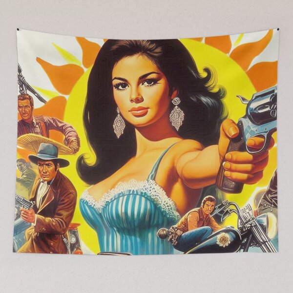 Item preview, 70s Action Woman designed and sold by PulpVintage.