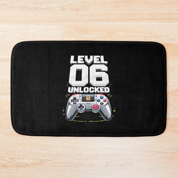 Item preview, Level 6 Unlocked Video Game 6th Birthday Gamer Boys Kids  designed and sold by AquaKiev.