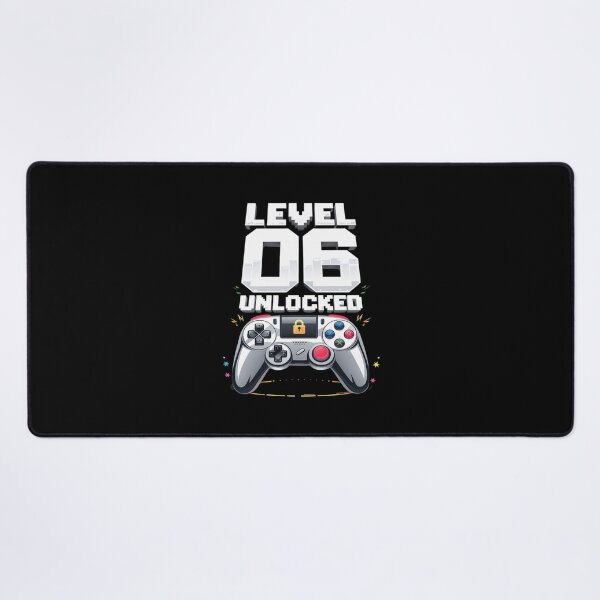 Item preview, Level 6 Unlocked Video Game 6th Birthday Gamer Boys Kids designed and sold by AquaKiev.