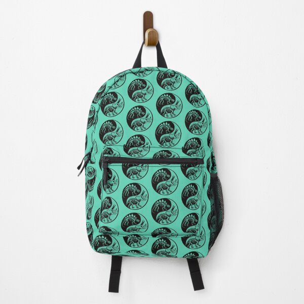 Item preview, Dinosaur Yin Yang Triceratops Stegosaurus designed and sold by ChunkByChunk.