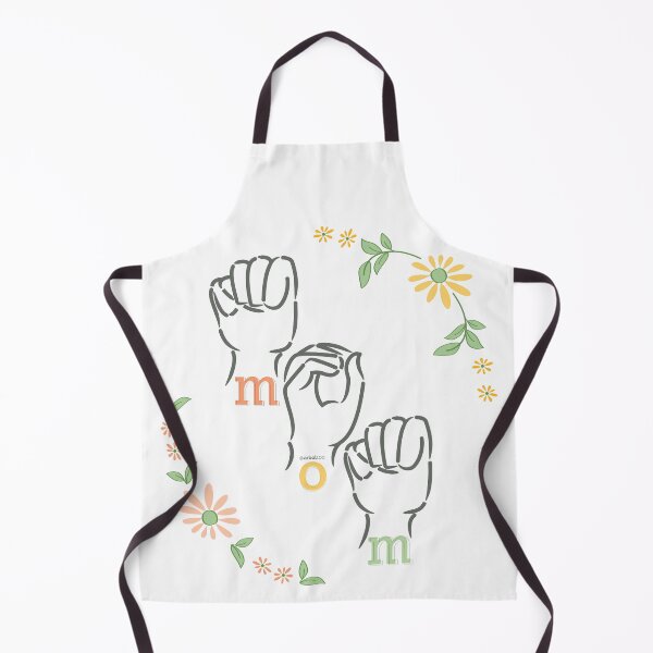 Item preview, mom blossoms in love in sign language designed and sold by Arbol100.