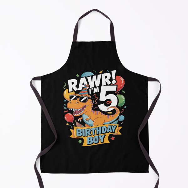 Item preview, Rawr I'm 5th Birthday Boy dinosaur T rex 5 Year Old Kids  designed and sold by MythWoot.