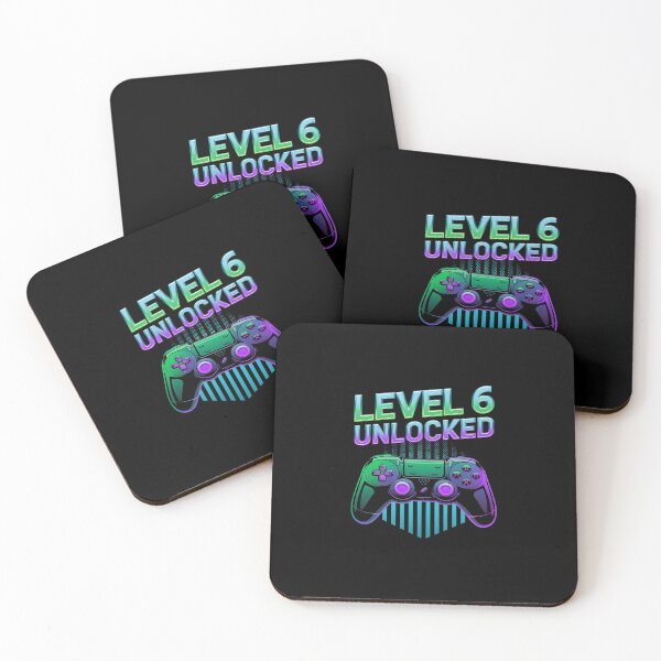 Item preview, Level 6 Unlocked Video Game 6th Birthday Gamer Boys7  designed and sold by AquaKiev.
