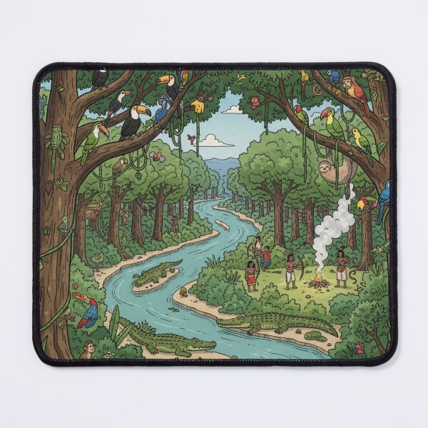 Item preview, Amazon Rainforest Life designed and sold by unthinkabletees.